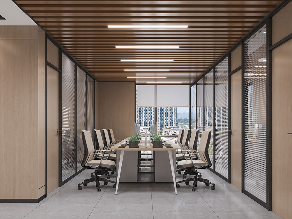 濟南高端廠房辦公室裝修設計案例